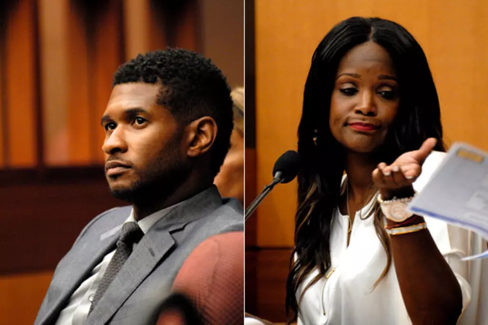 Usher Wins Child Custody War, Hugs Ex-Wife in Court