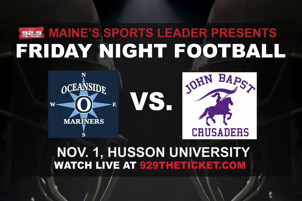 TICKET TV: Oceanside Mariners vs. John Bapst Crusaders on Friday Night Football [WATCH]