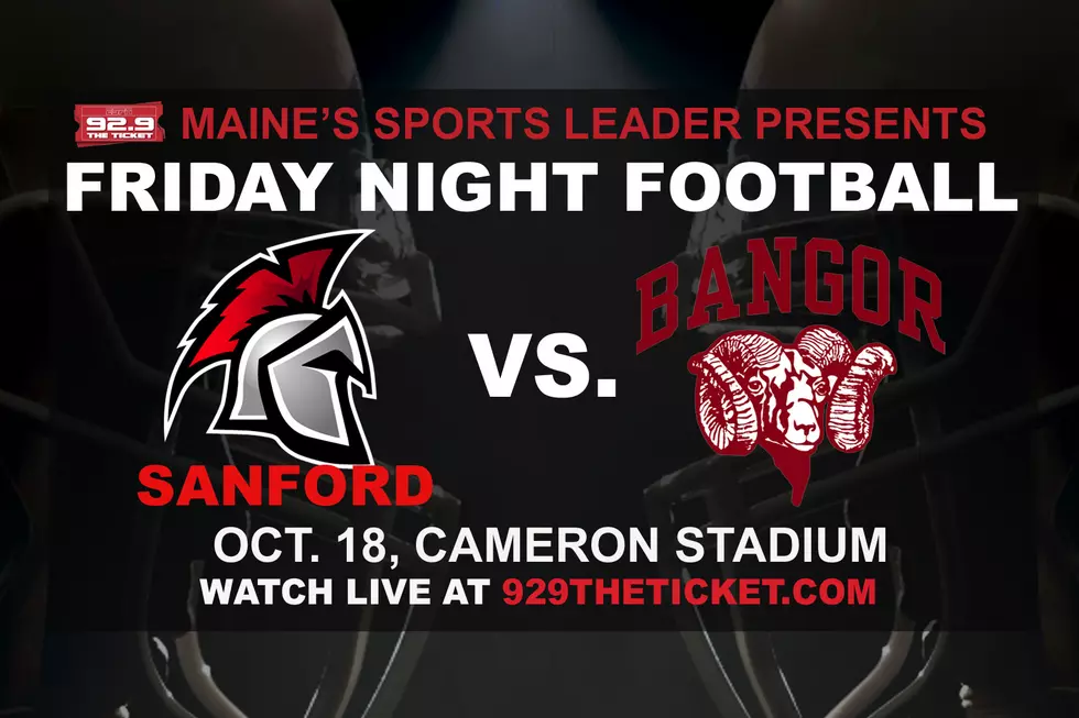 TICKET TV: Sanford Spartans vs. Bangor Rams on Friday Night Football [WATCH]