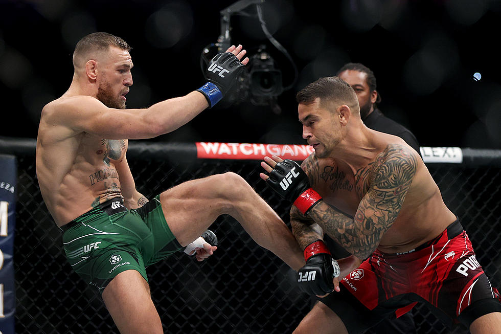 Conor McGregor injures leg, Poirier wins UFC 264 showdown