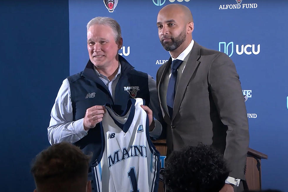 Chris Markwood Introduced As Maine Men's Basketball HC [Video]