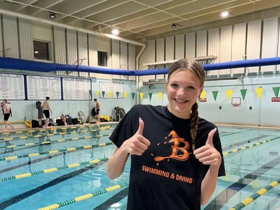 Brewer Freshman Sets 2 Brewer Records and MDI Pool Record in 2nd Career High School Meet