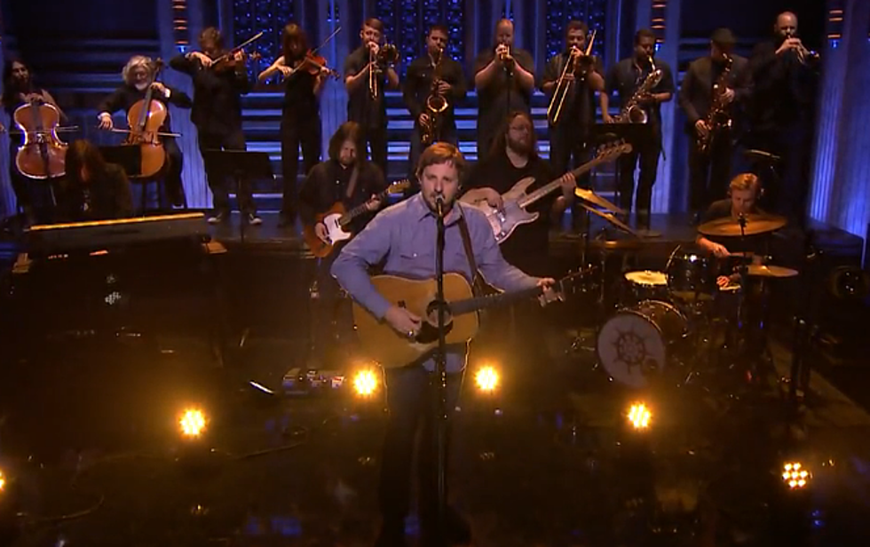 Sturgill Simpson and His Horn Section Shine Bright on The Tonight Show