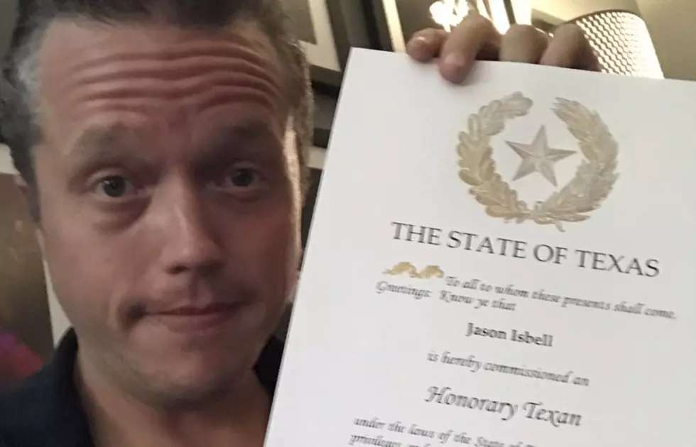 Jason Isbell Named ‘Honorary Texan’ by Governor Greg Abbott