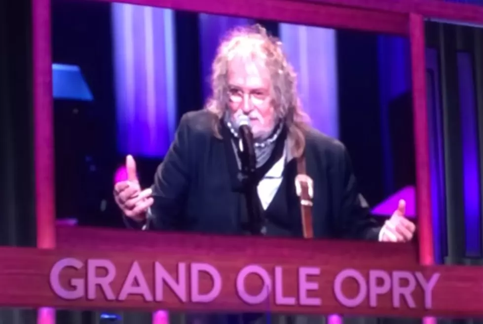 Ray Wylie Hubbard Sings 'Snake Farm' at Grand Ole Opry Debut