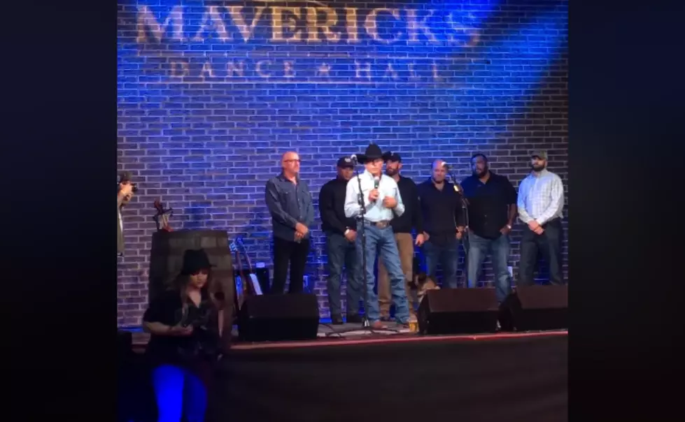 WATCH: George Strait Makes Surprise Appearance to Honor Veterans