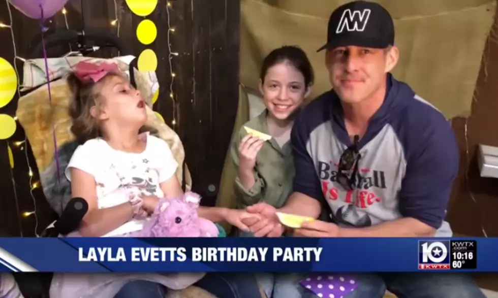Aaron Watson Joins Birthday Celebration for 7-Year Old Girl Battling Cancer