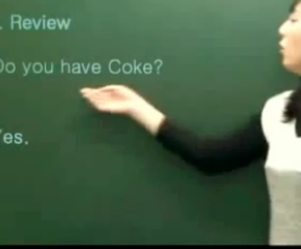 Engrish Lesson: Give me Coke [VIDEO]