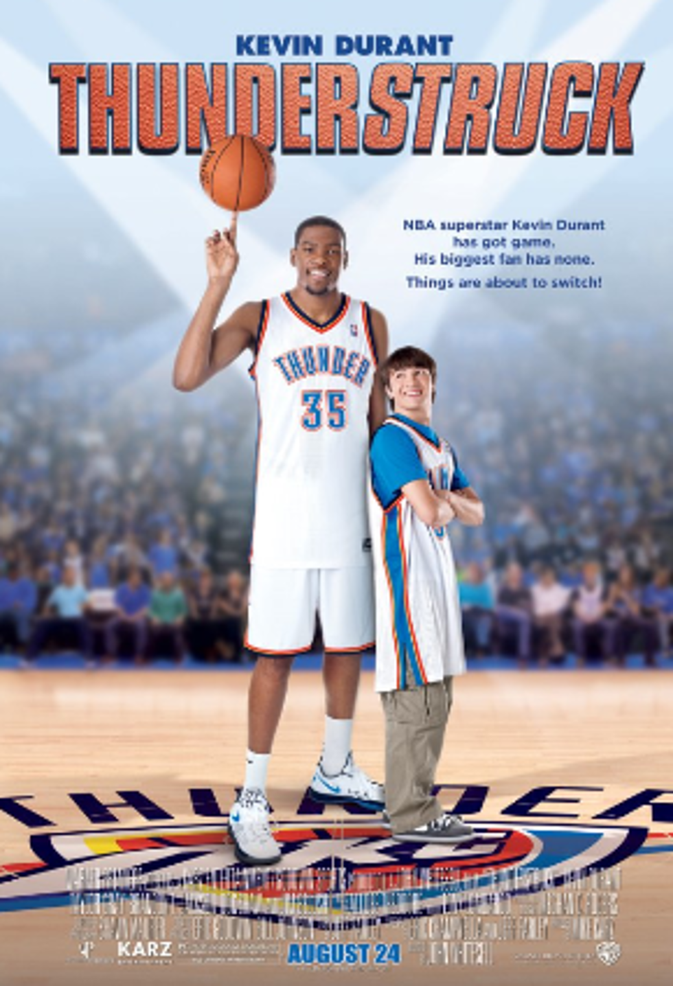 Basketball Superstar Kevin Durant Talks Basketball And About His New Movie With The KLAQ Morning Show [Audio]