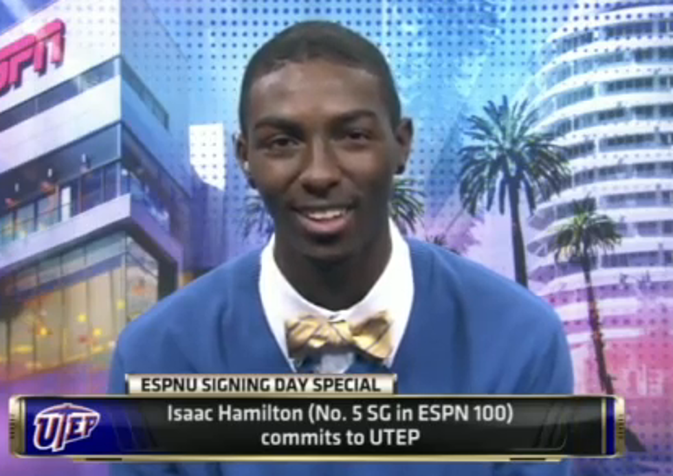 Top 25 Basketball Player Isaac Hamilton Chooses To Play For UTEP [Audio/Video]
