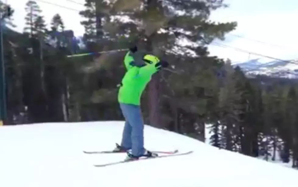 11 Year Old Vs First Ski Jump Attempt- Who Ya Got? [Video]