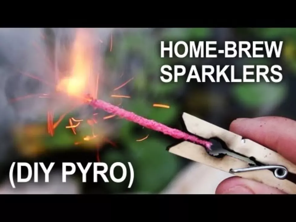 Make Your Own 4th Of July Sparklers Right At Home [VIDEO]