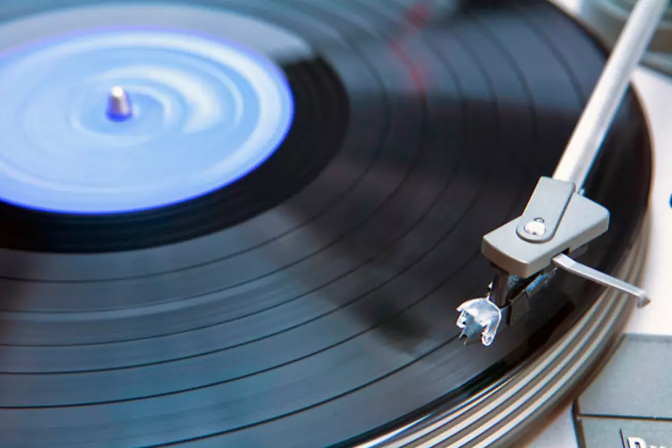 Buzz Brings in Antique Phonograph for Vinyl Records Day