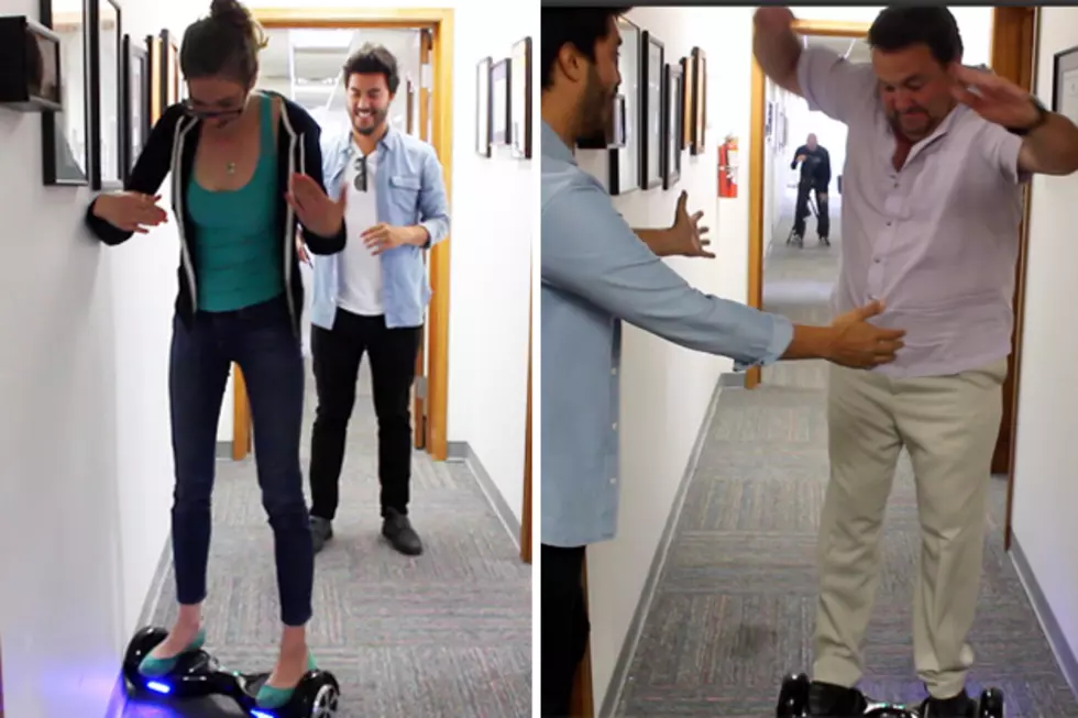 Vine Star Vincent Marcus Gives Morning Show Hoverboard Lesson