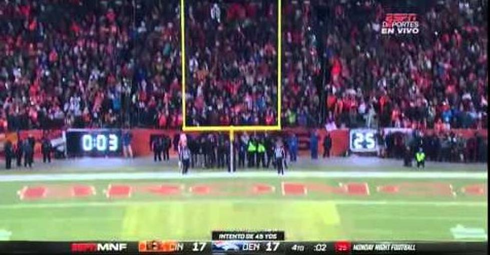Spanish Announcer Hilariously Reacts to Broncos Missed Field Goal