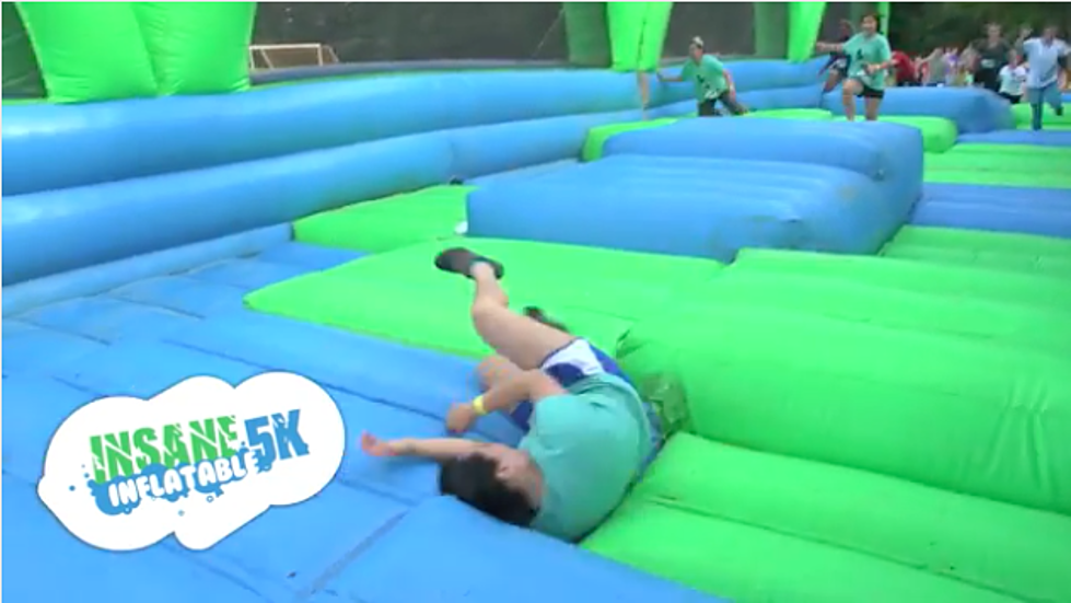 Check out Some of the Funny Fails from the Insane Inflatable 5K
