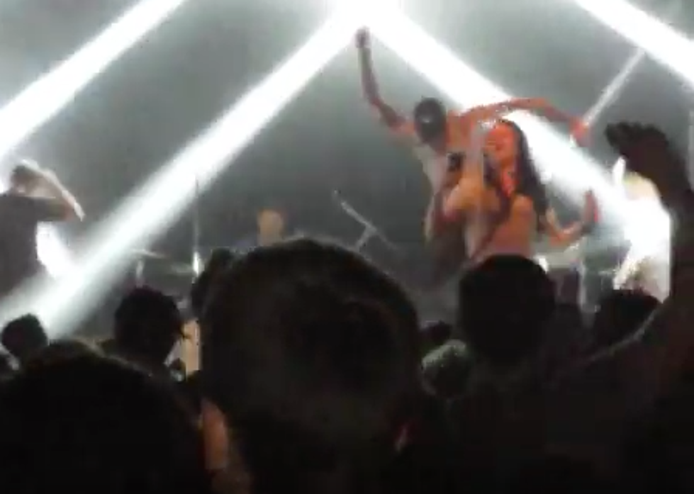 The Story So Far Singer Singer Jump-Kicks Fan Offstage In Video