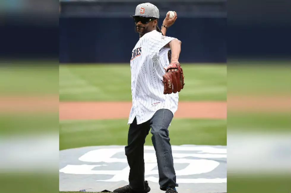 Snoop Dogg Joins Worst Celebrity First Pitch Club
