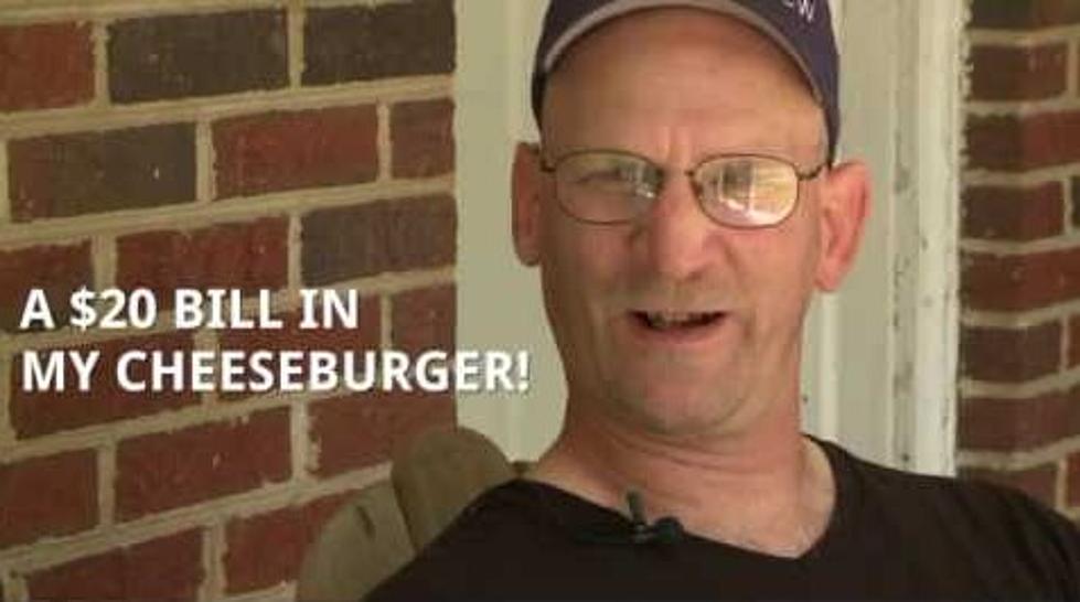 Man Finds Money in Between His Burger Patties