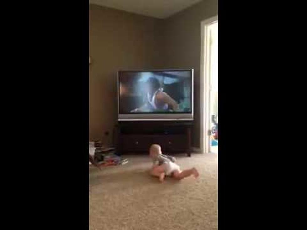 Baby Works Out to Rocky II  Training Montage