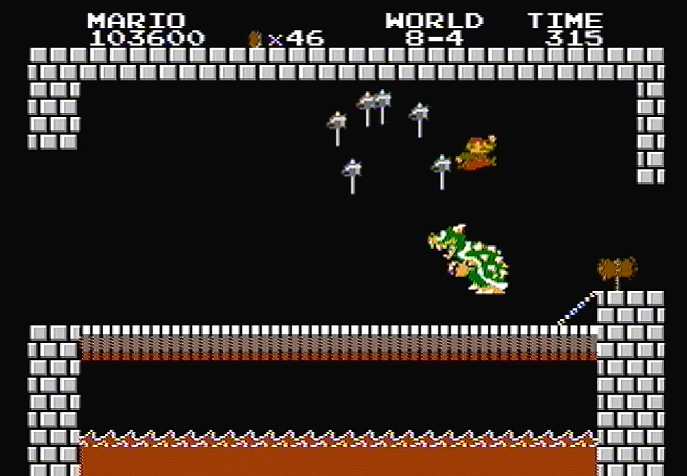Watch Dude Uses Natural Glitch to Shatter Super Mario Bros. Speedrun Record