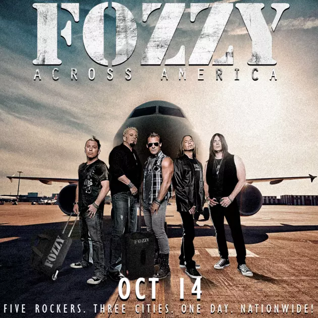 Chris Jericho&#8217;s Fozzy Playing Exclusive Show For KLAQ In October