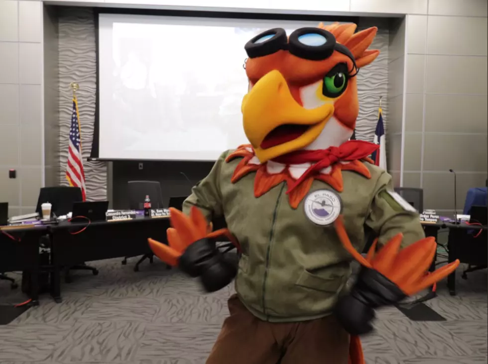 El Paso International Airport Gains New Female Mascot Red T. Hawk