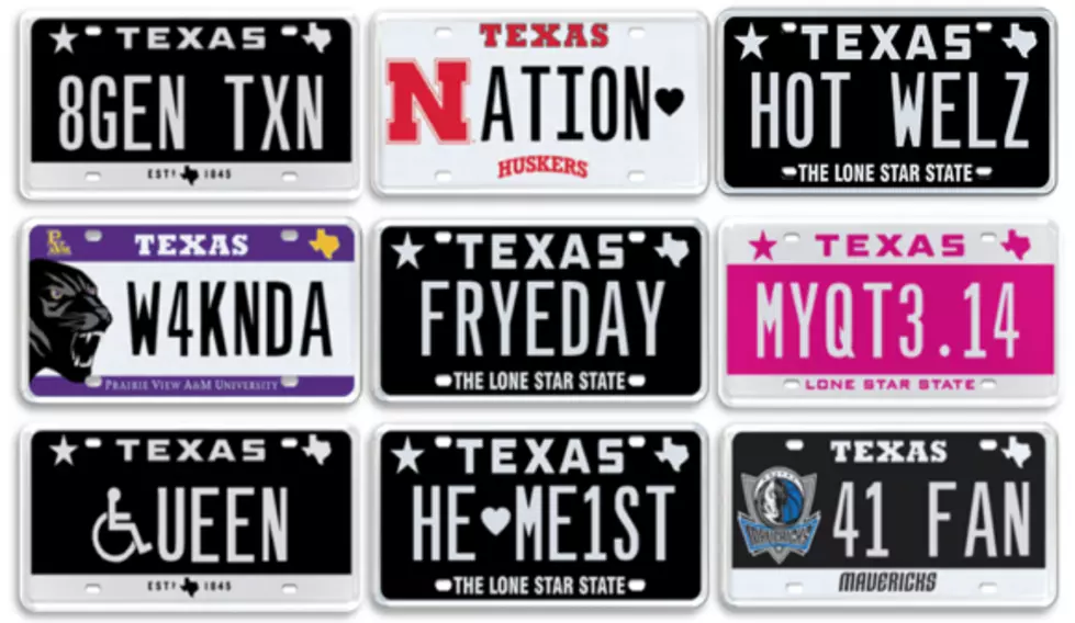 Check Out The Best Texas License Plates Of 2018