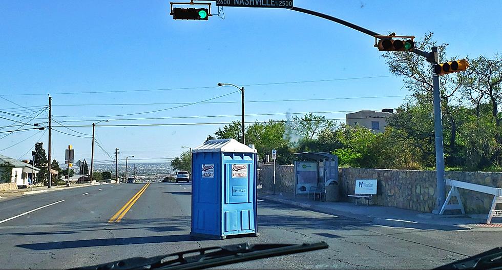 Porta Potty Causes Backup On Main Road In Central
