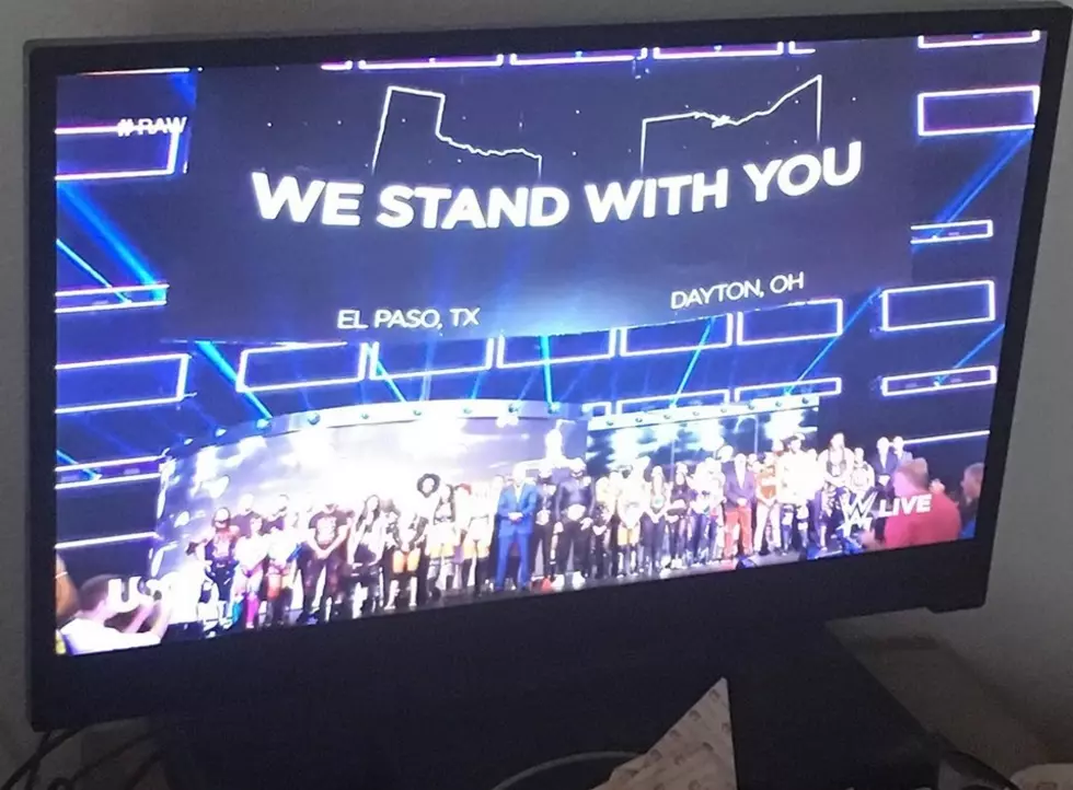 WWE Raw Shows Their Compassion For El Paso And Dayton
