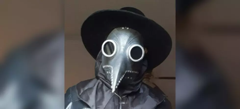 Plague Doctor Roaming the Streets of San Eli