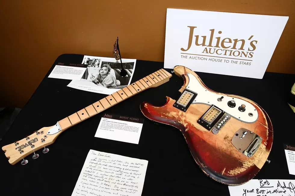 Kurt Cobain's MTV Unplugged Guitar Sells For A Record $6 Million