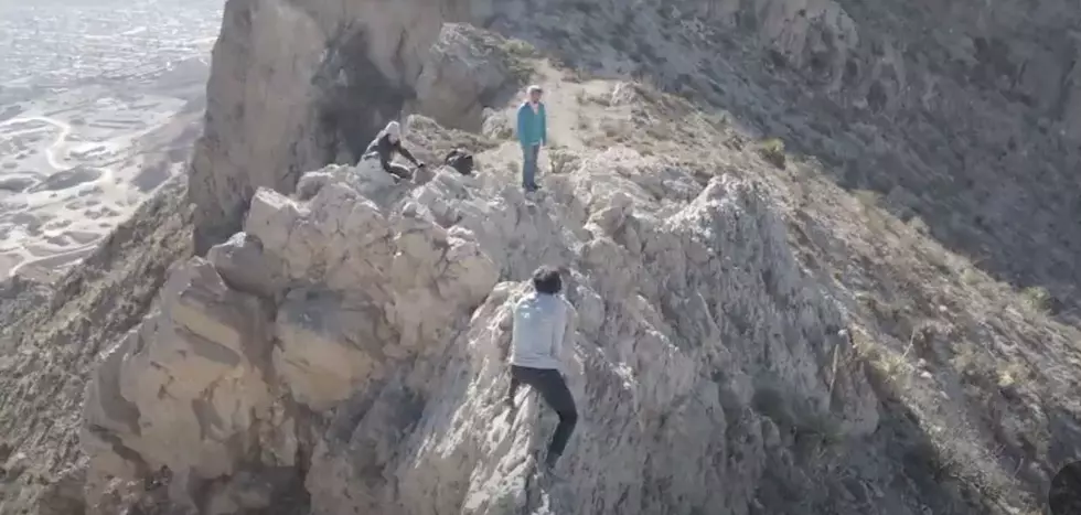 3 Daredevils Take a Dangerous Hike for El Paso's Best Scenic View