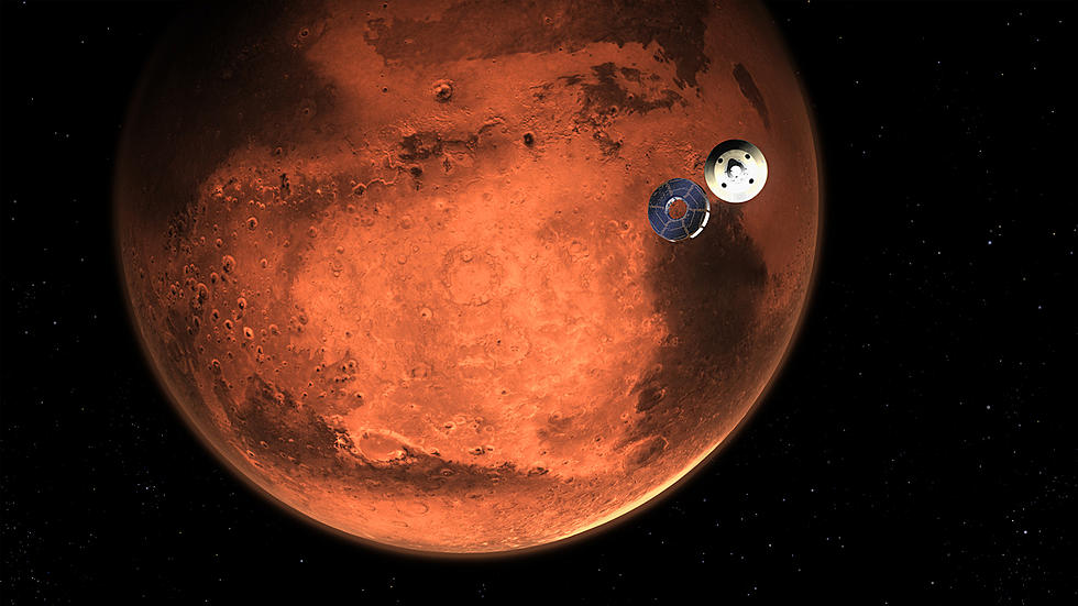 NASA Rover Lands On Mars