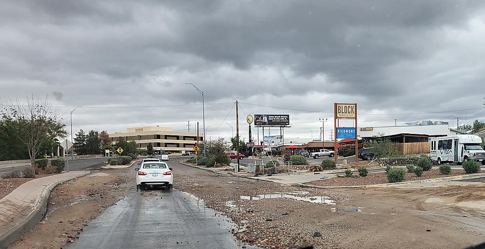 When the El Paso Rain Pours It Creates Terrible Road Conditions