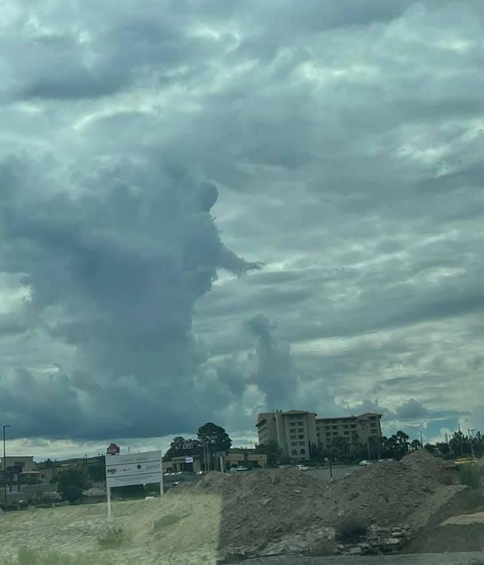 San Antonio Clouds in the Sky Formed an Astonishing Image of God