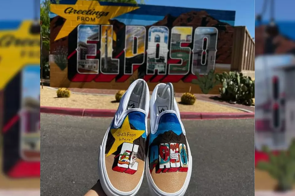 Check Out the El Paso Artist Who Creates Awesome Sneaker Designs