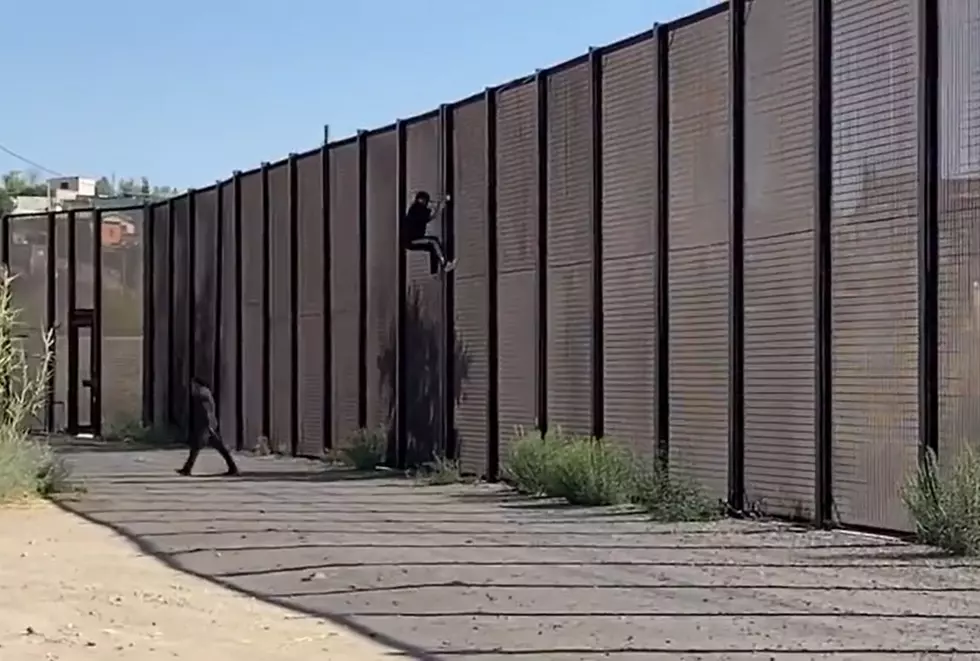 Guys Jump Border Wall During Live Segment & The Comments Are Hilarious