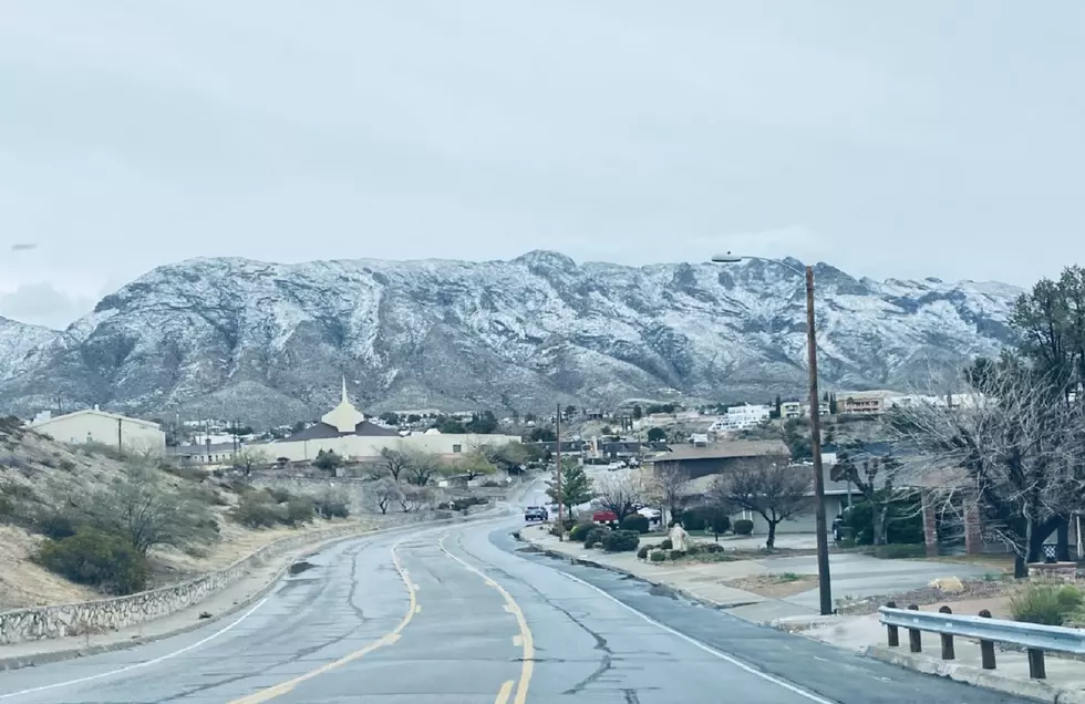 El Paso’s Beautiful Photos & Videos Of The Surprise Snow In 2023