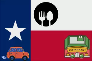 Know How Restaurants Get On Those Blue Texas Highway Signs?