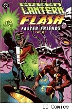 Cover of DC Comics' Green Lantern/Flash: Faster Friends Part 1