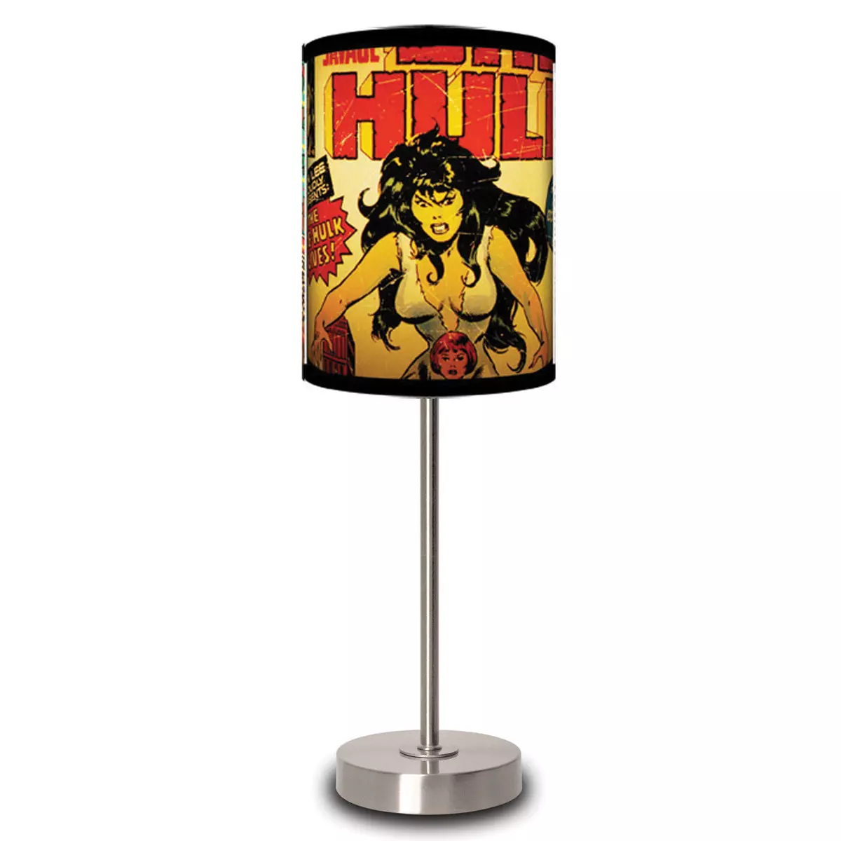 Marvel Comics Table Lamps Illuminate Panels of Your