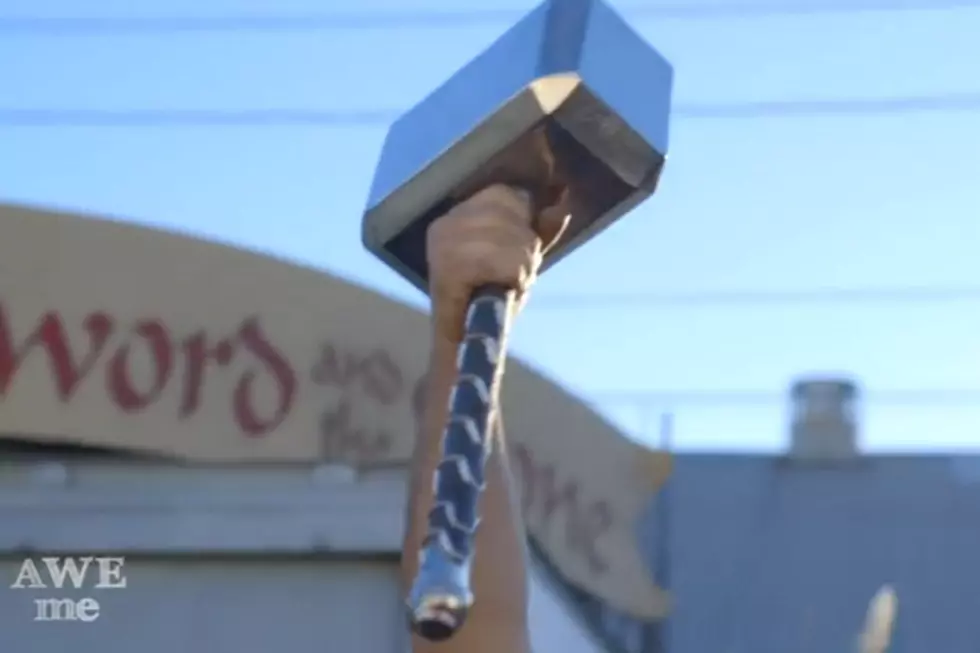 'Man At Arms' Recreates Thor's Hammer Mjolnir