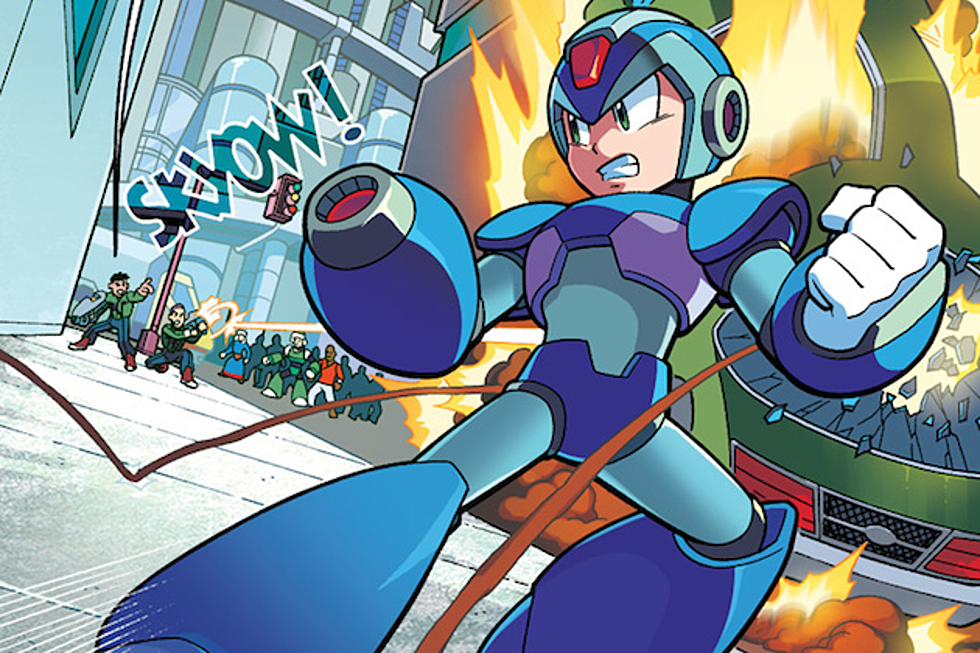 Blue Bombers Of Two Eras Collide In Archie&#8217;s &#8216;Mega Man&#8217; #37 [Preview]