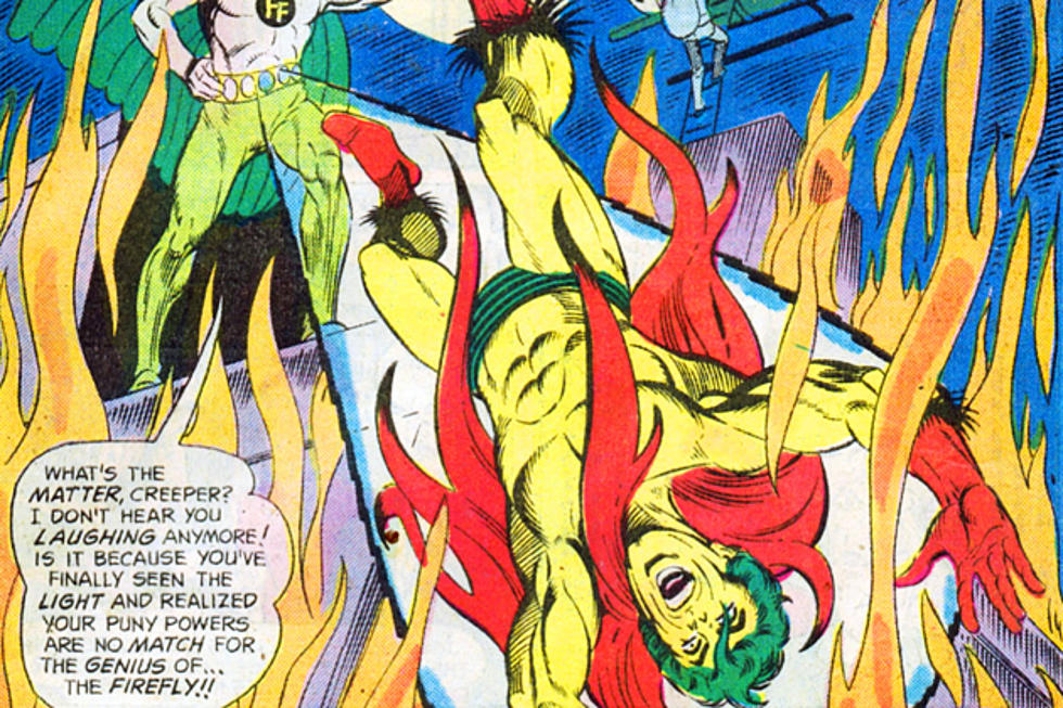 Bizarro Back Issues: Creeper Takes On Fellow C-Lister Firefly