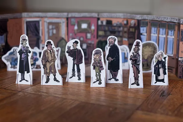 Spiff Up Your Shelves With Chris Schweizer&#8217;s Papercraft &#8216;Sherlock Holmes&#8217; Playset