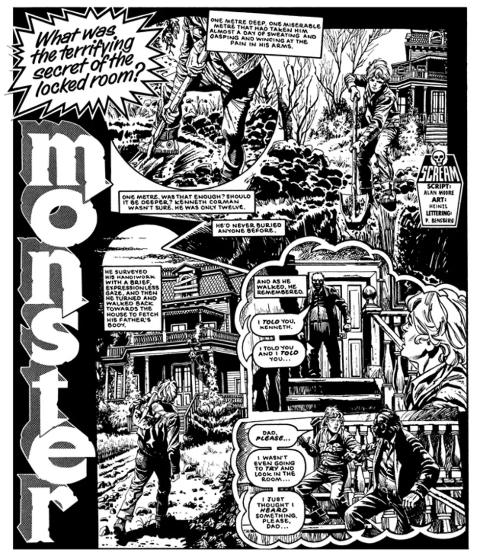 2000 AD To Publish Moore, Wagner And Heinzl&#8217;s &#8216;Monster&#8217; For The First Time In 30 Years