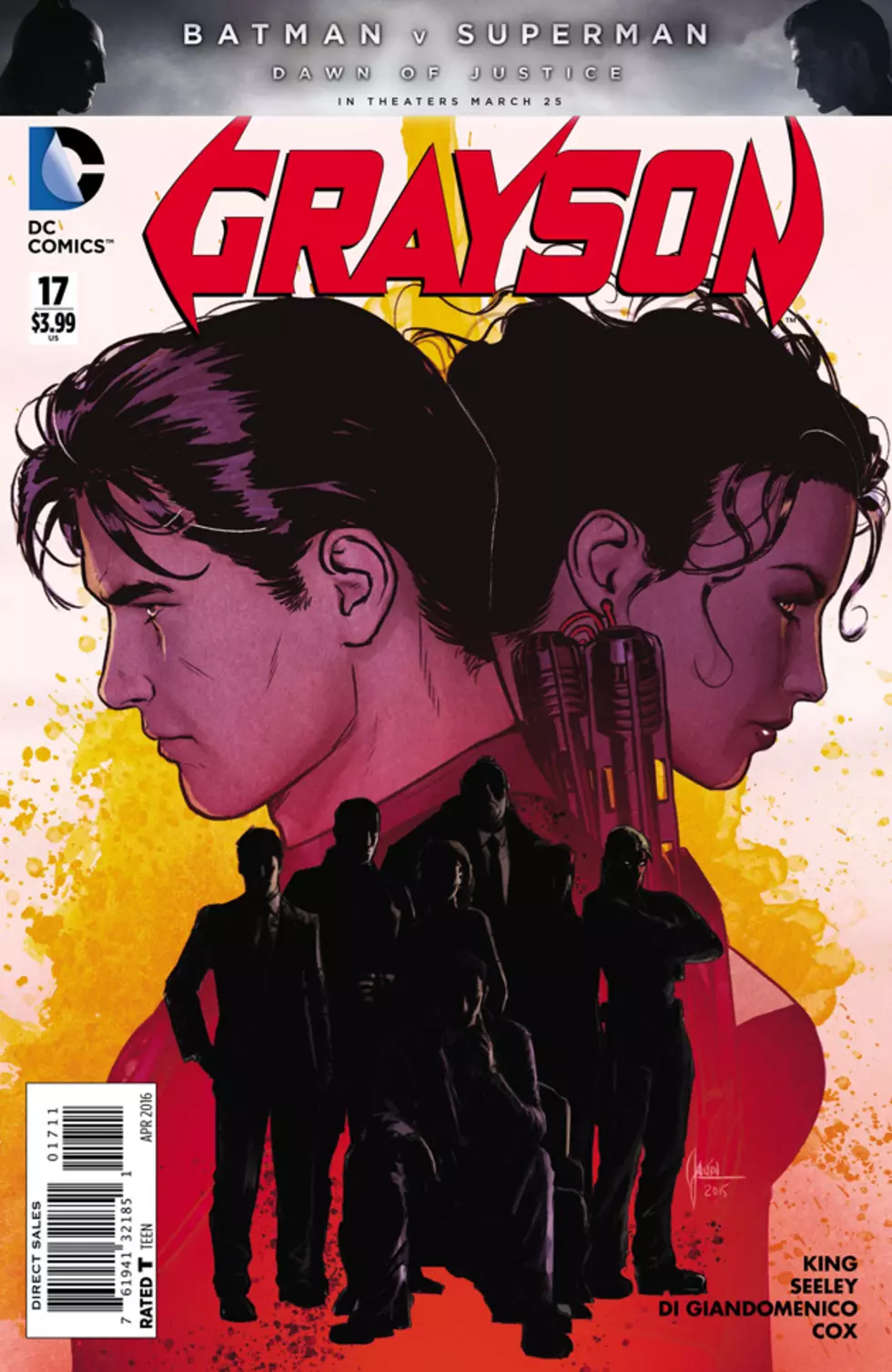 Spyral Goes Out With A Bang (And A Frankenstein) In &#8216;Grayson&#8217; #17 [Preview]