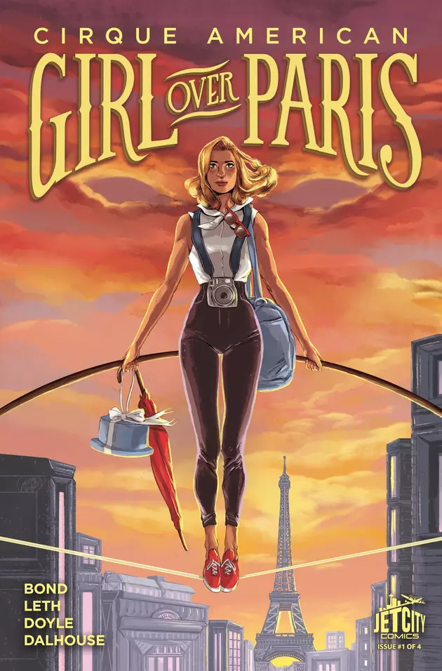 Kate Leth and Ming Doyle Bring Gwenda Bond&#8217;s &#8216;Cirque American&#8217; To Comics With &#8216;Girl Over Paris&#8217;