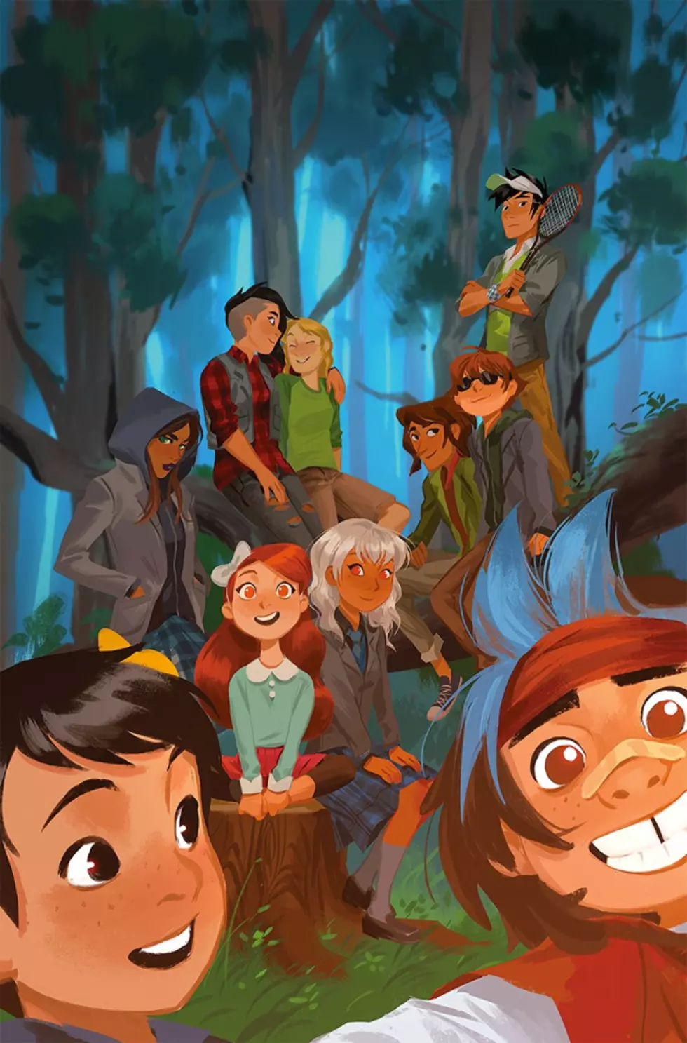 There&#8217;s A &#8216;Gotham Academy&#8217; / &#8216;Lumberjanes&#8217; Crossover Coming, And All Is Right With The World